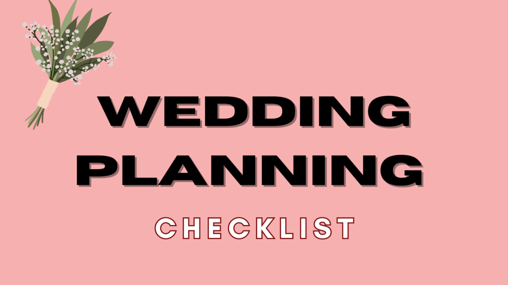 Downloadable Wedding Planning Checklist
