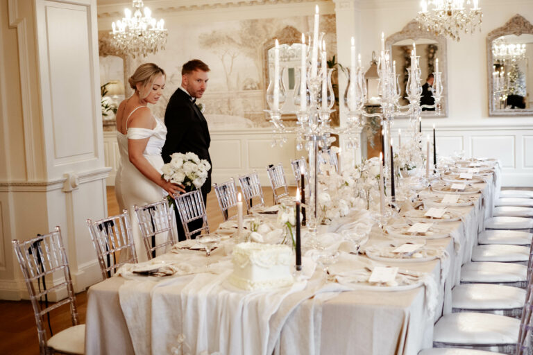 Bride & Groom just married. Vista & Bloom, Lancashire Wedding Florist