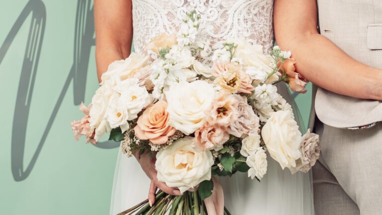 Wedding Flowers. Vista & Bloom, Lancashire Wedding Florist