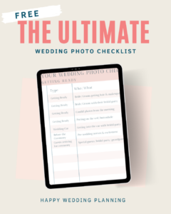 Free Photo checklist COVER