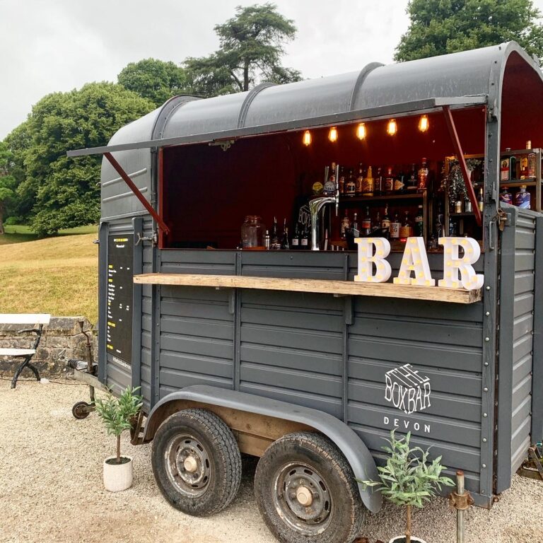 The Box Bar Devon. Mobile Bar Hire in Devon