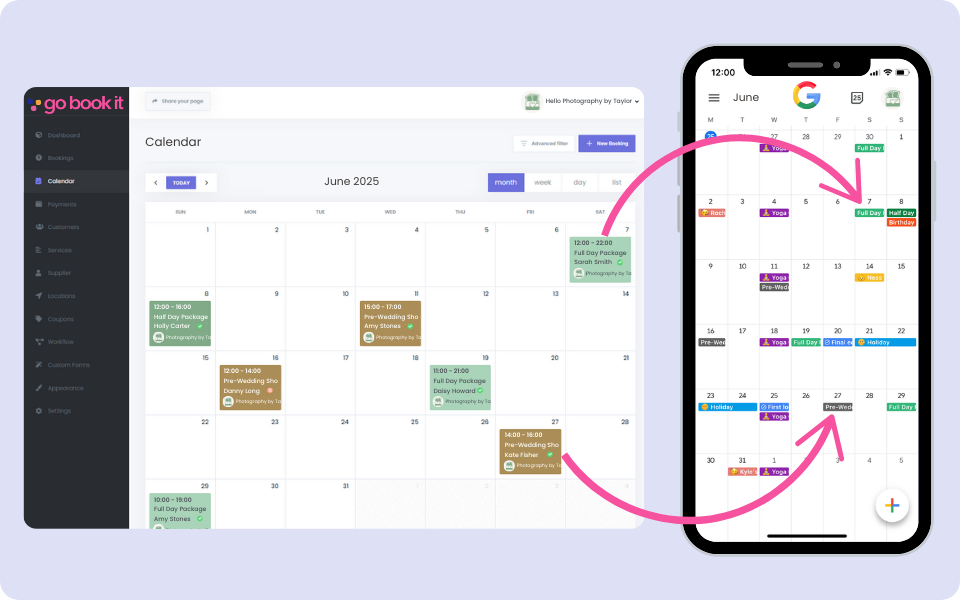 Calendar integration